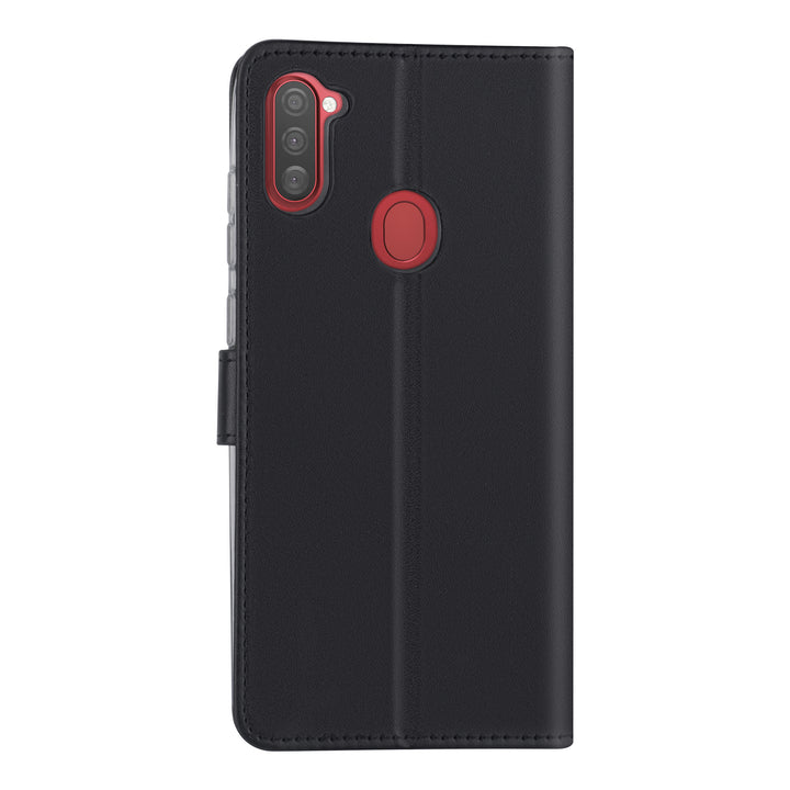 Samsung hoesje voor Galaxy A11 - Zwart - Book Case - Kaarthouder (A115F)-Hoesjes-Ilumina Benelux