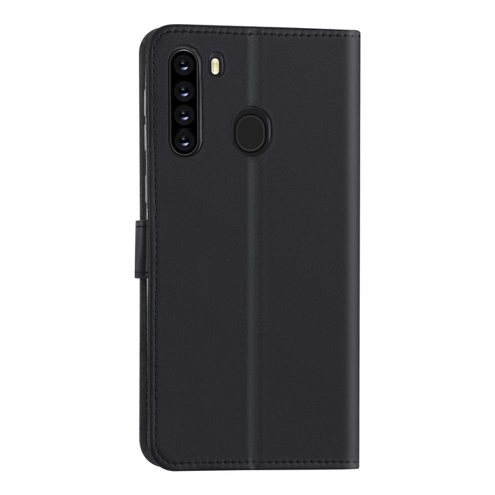 Samsung hoesje voor Galaxy A21 - Zwart - Book Case - Kaarthouder (A205F)-Hoesjes-Ilumina Benelux