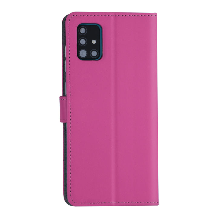 Samsung hoesje voor Galaxy A31 - Felroze - Book Case - Kaarthouder (A315F)-Hoesjes-Ilumina Benelux