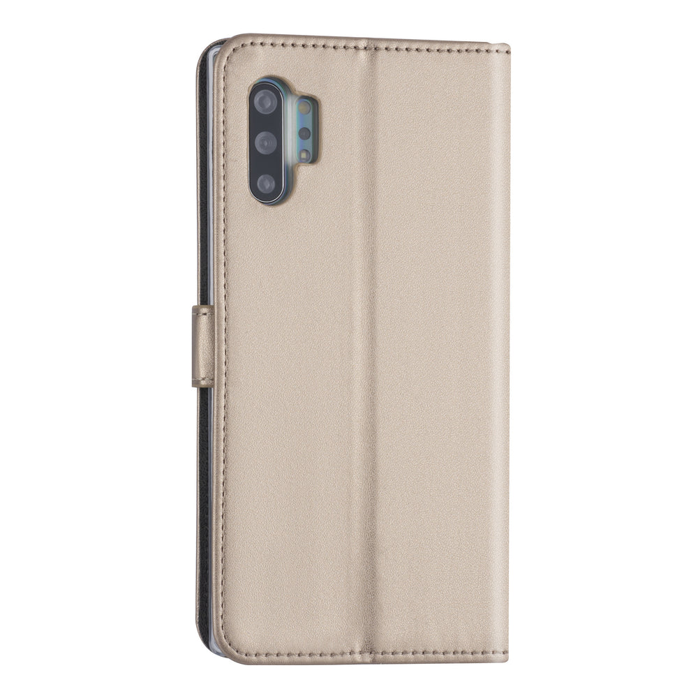 Samsung hoesje voor Galaxy Note 10 Plus - Goud - Book Case - Kaarthouder (N975F)-Hoesjes-Ilumina Benelux