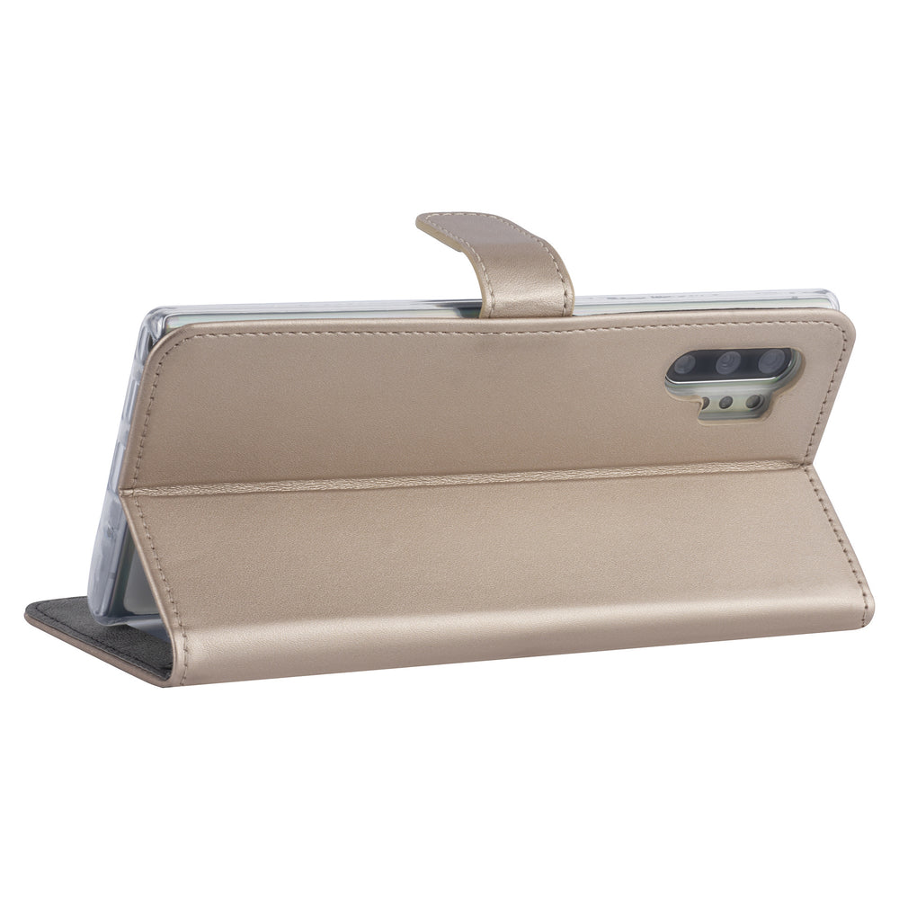 Samsung hoesje voor Galaxy Note 10 Plus - Goud - Book Case - Kaarthouder (N975F)-Hoesjes-Ilumina Benelux