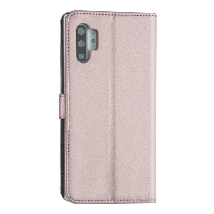Samsung hoesje voor Galaxy Note 10 Plus - Rose Gold - Book Case - Kaarthouder (N975F)-Hoesjes-Ilumina Benelux