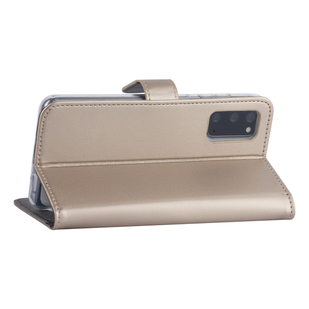 Samsung hoesje voor Galaxy S20 - Goud - Book Case - Kaarthouder-Hoesjes-Ilumina Benelux