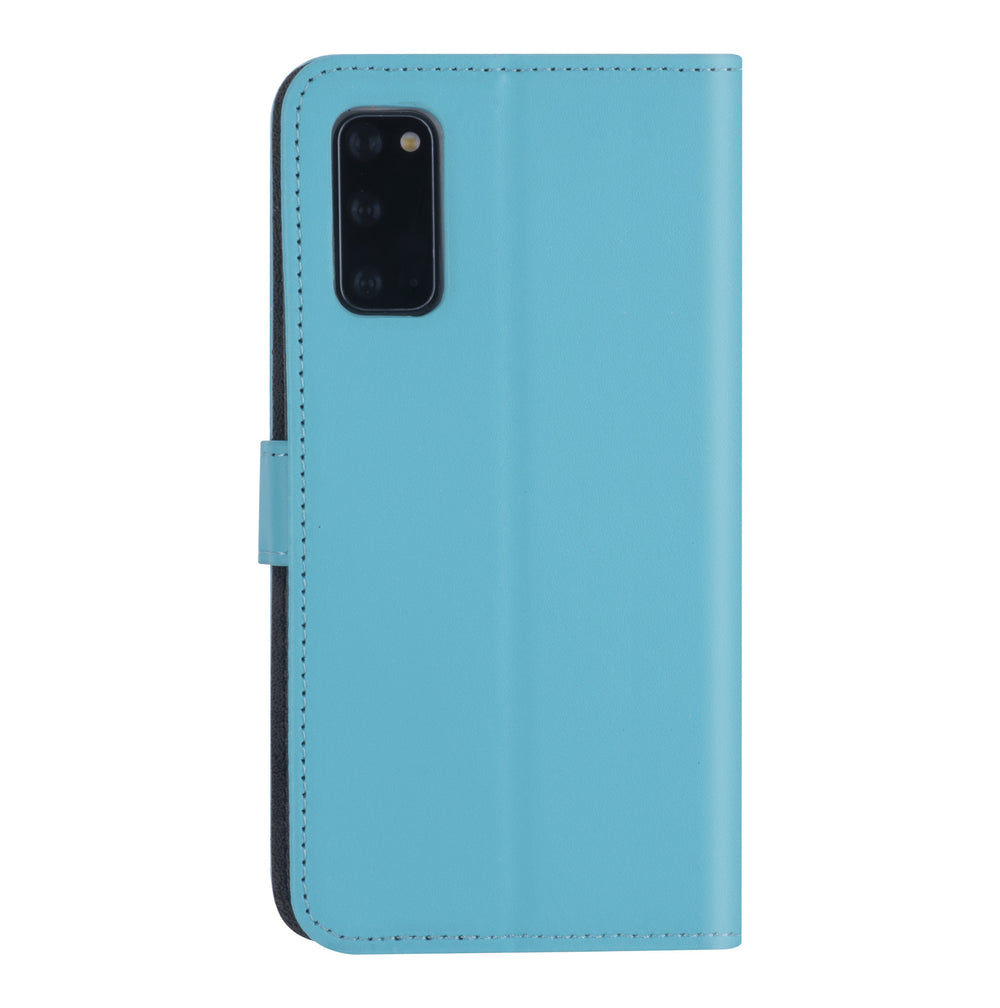 Samsung hoesje voor Galaxy S20 - LichtBlauw - Book Case - Kaarthouder-Hoesjes-Ilumina Benelux