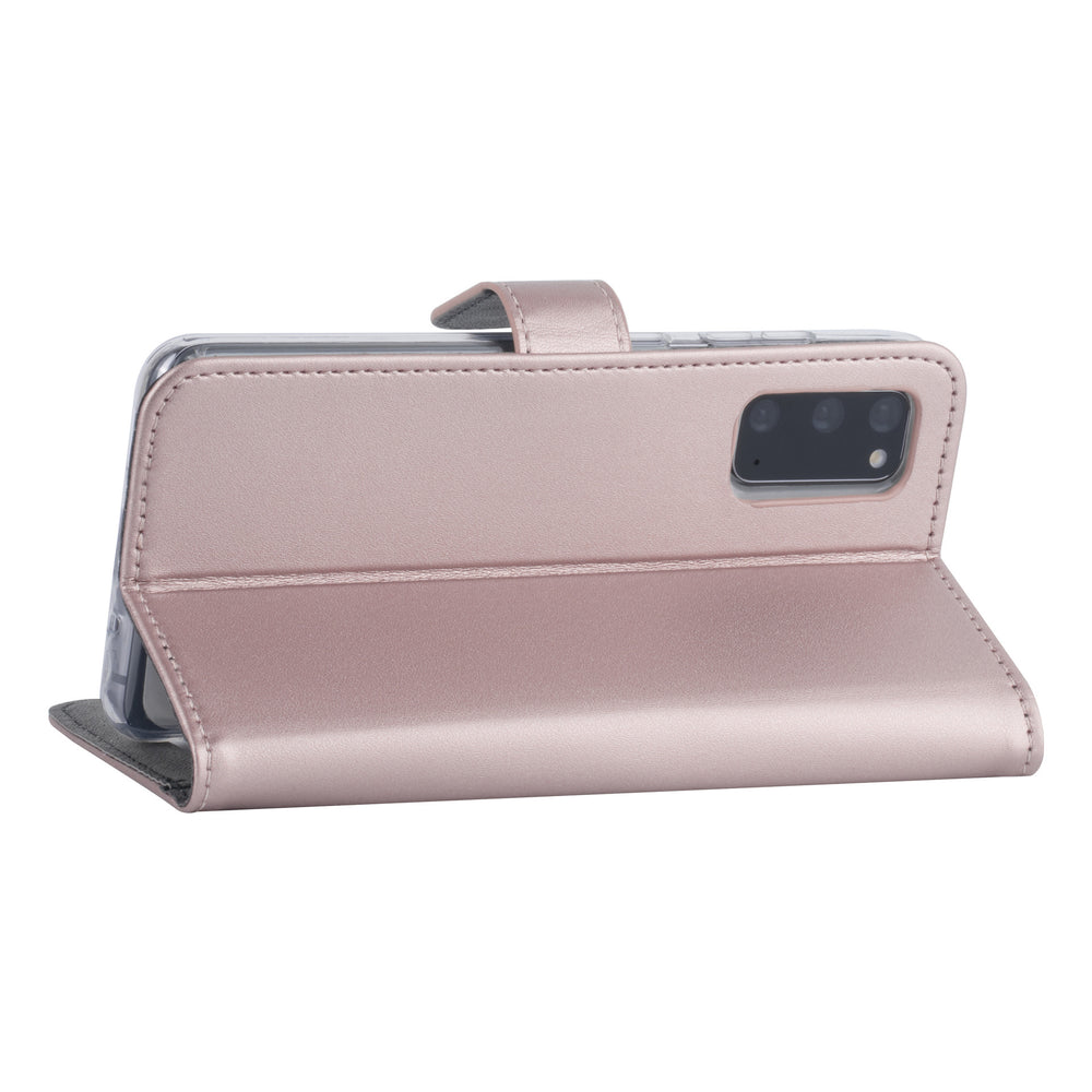 Samsung hoesje voor Galaxy S20 - Rose Gold - Book Case - Kaarthouder-Hoesjes-Ilumina Benelux