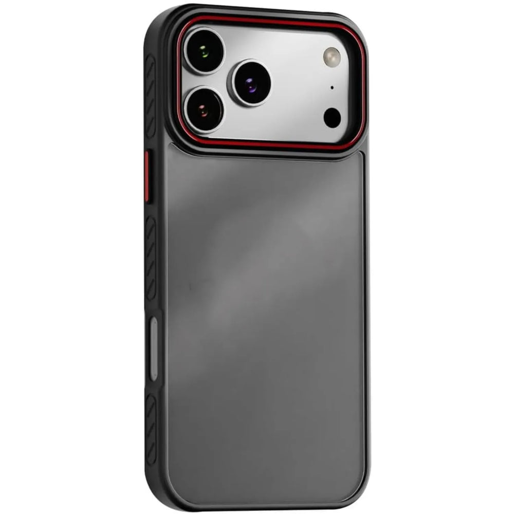 Siliconen Backcover – Schokbestendig - Perfecte Pasvorm - iPhone 17 Hoesjes - Zwart-Ilumina Benelux