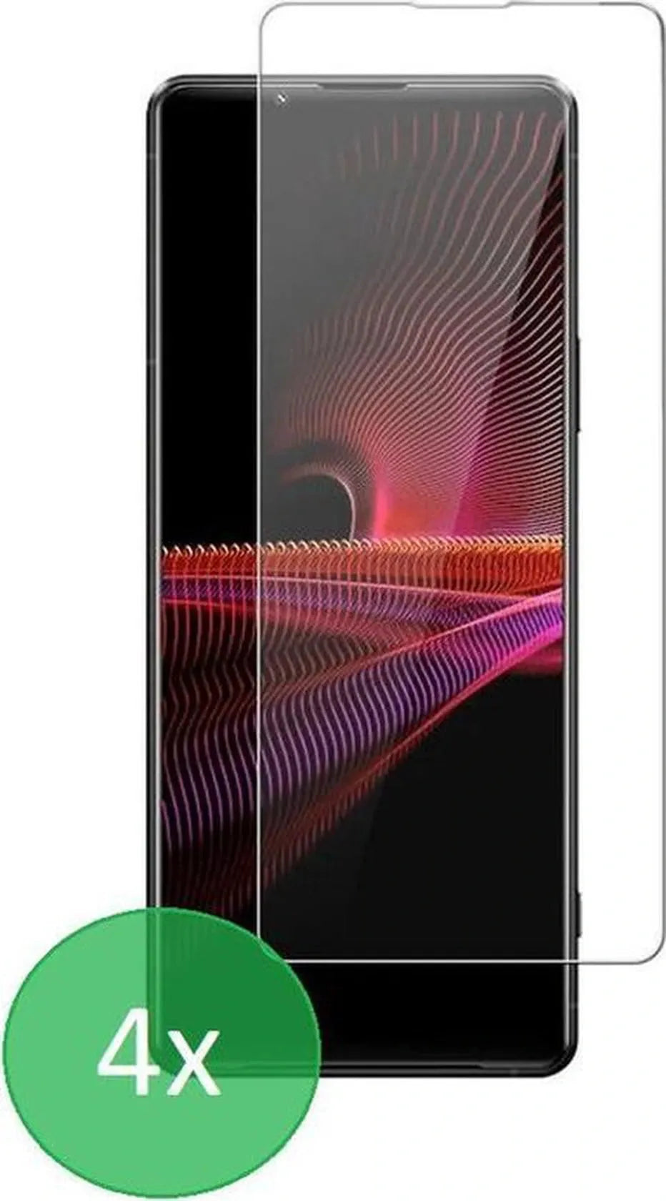 Sony Xperia 1 III – 9H Gehard Glas – Anti-kras – 4-Pack-Ilumina Benelux