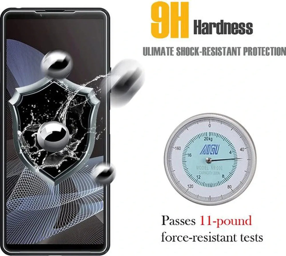 Sony Xperia 10 III Screenprotector Gehard 9H – Anti-kras – 3-Pack-Ilumina Benelux