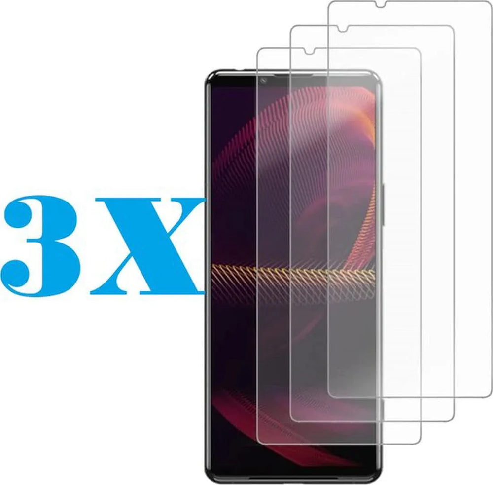 Sony Xperia 10 III Screenprotector Gehard 9H – Anti-kras – 3-Pack-Ilumina Benelux