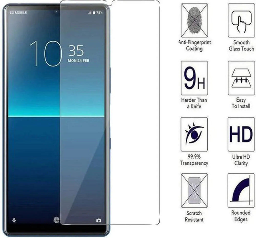 Sony Xperia L4 Screenprotector Gehard 9H – Anti-kras – 2-Pack-Ilumina Benelux