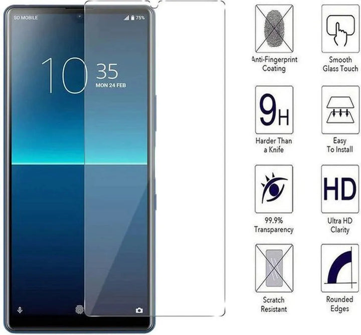 Sony Xperia L4 Screenprotector Gehard 9H – Anti-kras – 2-Pack-Ilumina Benelux