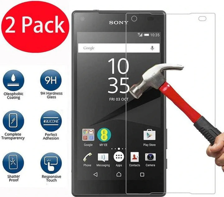 Sony Xperia Z5 Premium Screenprotector Gehard 9H – Anti-kras – 2 Stuks-Ilumina Benelux
