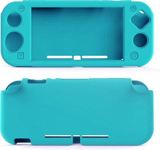 Switch Lite Hoesjes – Siliconen Beschermcase – Schokbestendig – Anti-slip – Blauw-Ilumina Benelux