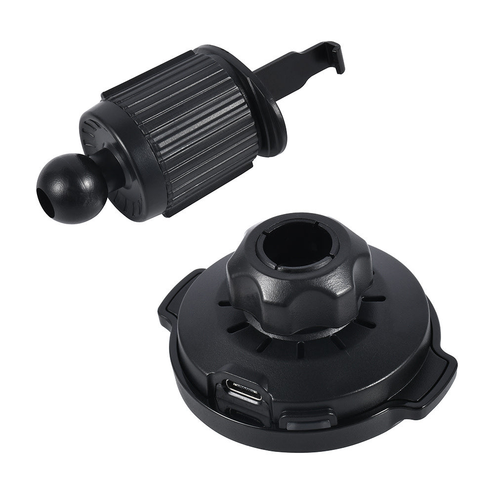 TUNIQ 2 in 1 Telefoonhouder auto magsafe charger & phone holder - air vents - Zwart-Telefoonhouders-Ilumina Benelux