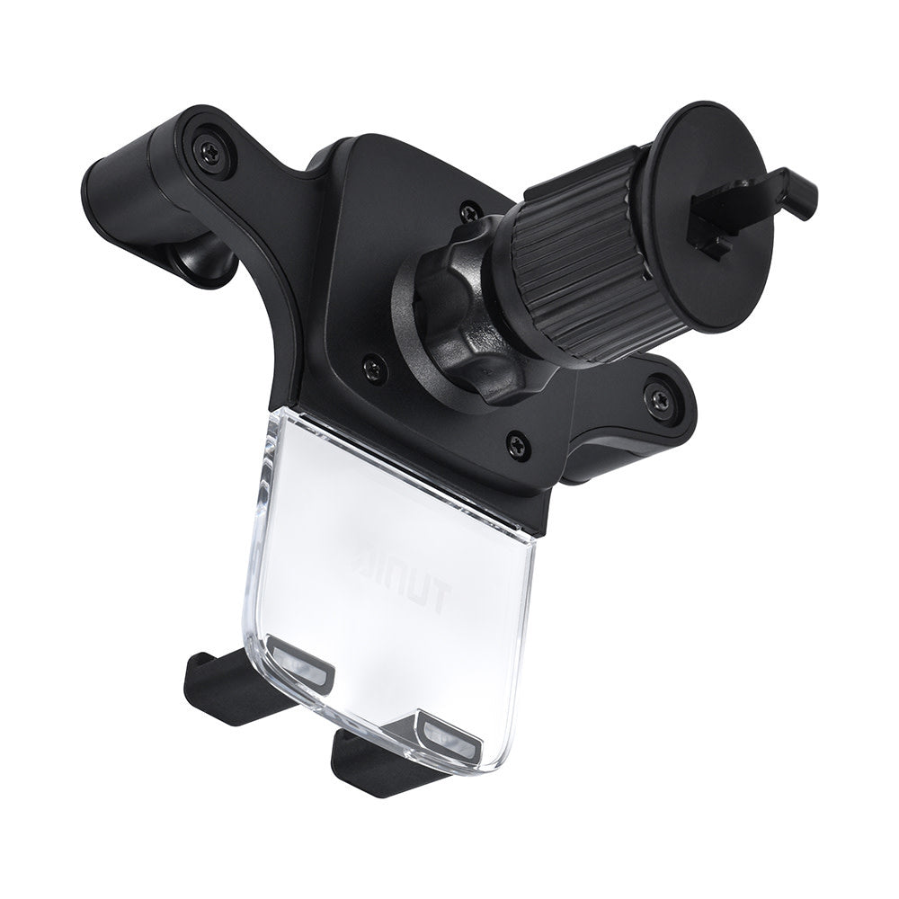 TUNIQ 360 graden draaibare Triclamp ventilatierooster Telefoonhouder - Zwart-Telefoonhouders-Ilumina Benelux