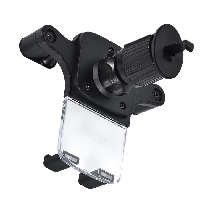 TUNIQ 360 graden draaibare Triclamp ventilatierooster Telefoonhouder - Zwart-Telefoonhouders-Ilumina Benelux