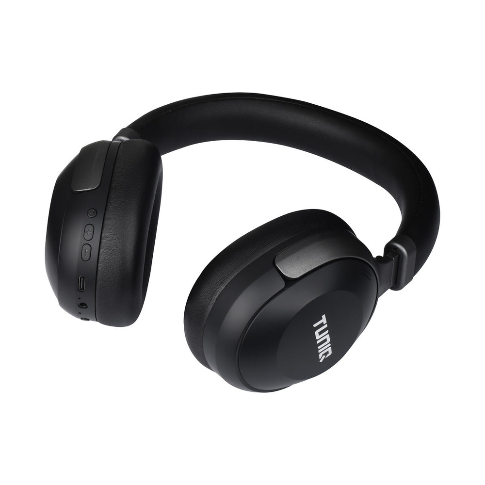 TUNIQ Deep Bass Wireless Headphone - ANC - Zwart-Headphones-Ilumina Benelux