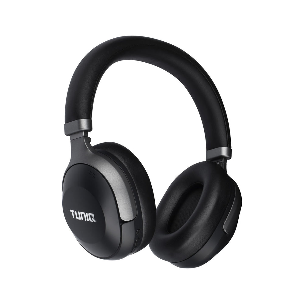 TUNIQ Deep Bass Wireless Headphone - ANC - Zwart-Headphones-Ilumina Benelux