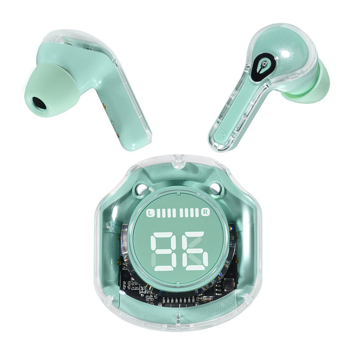 TUNIQ Ear Wireless Oordopje - Groen-In-ear koptelefoon-Ilumina Benelux