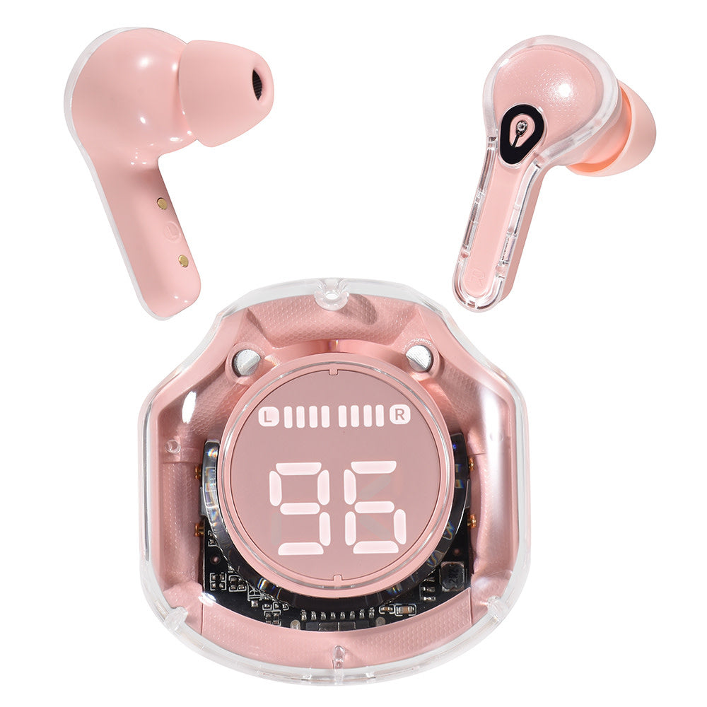 TUNIQ Ear Wireless Oordopje - Roze-In-ear koptelefoon-Ilumina Benelux