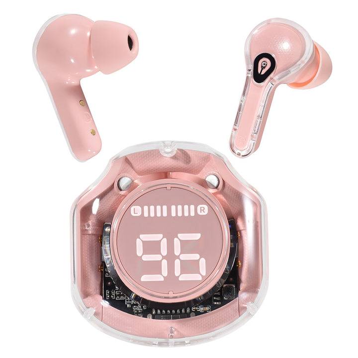 TUNIQ Ear Wireless Oordopje - Roze-In-ear koptelefoon-Ilumina Benelux