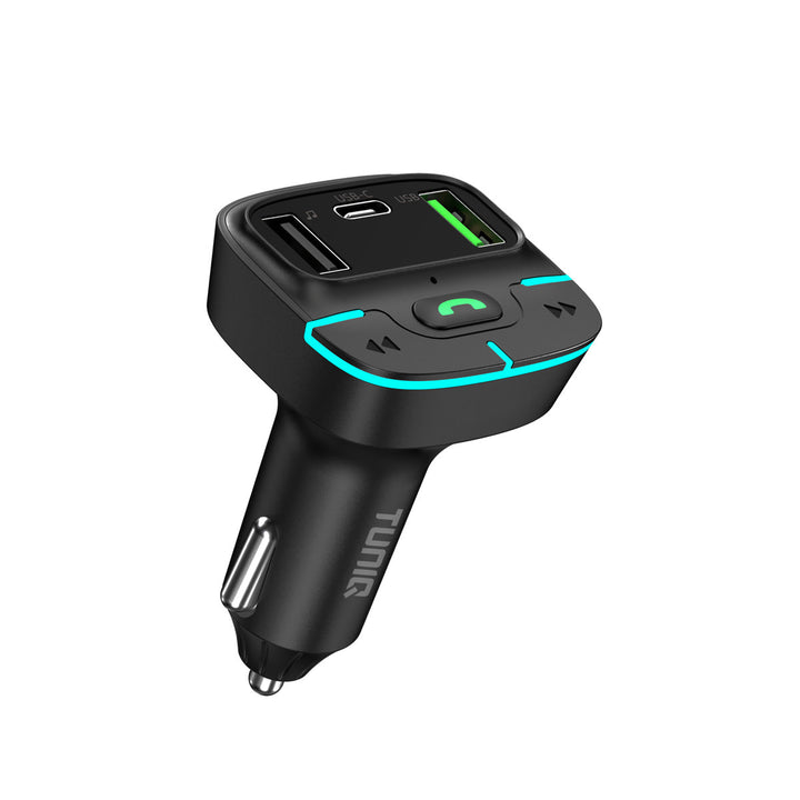 TUNIQ FM Transmitter and Car Charger - Zwart-FM transmitters-Ilumina Benelux