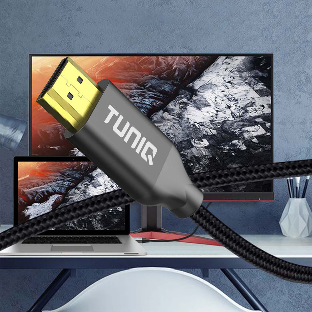 TUNIQ Premium 4K HDMI Cable - 200cm - Zwart-HDMI kabel-Ilumina Benelux