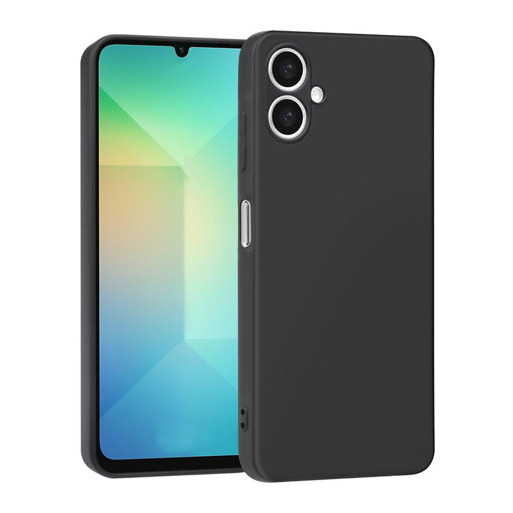 TUNIQ Samsung Galaxy A06 Backcover hoesje Silicone - Zwart-Hoesjes-Ilumina Benelux