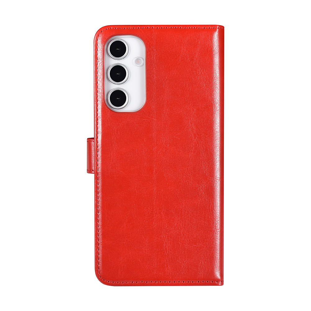 TUNIQ Samsung Galaxy A06 Book Case hoesje Pasjeshouder - Rood-Hoesjes-Ilumina Benelux