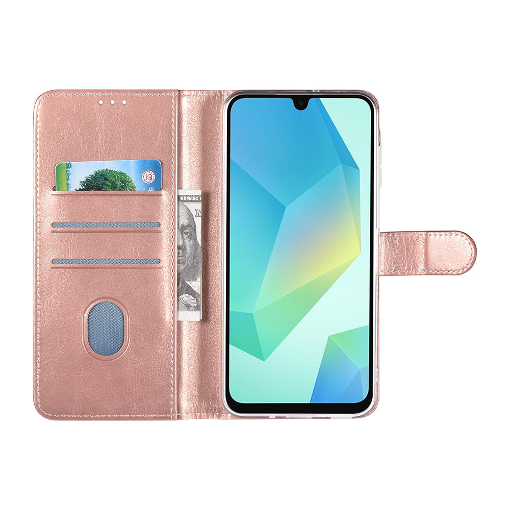 TUNIQ Samsung Galaxy A06 Book Case hoesje Pasjeshouder - Rose Gold-Hoesjes-Ilumina Benelux