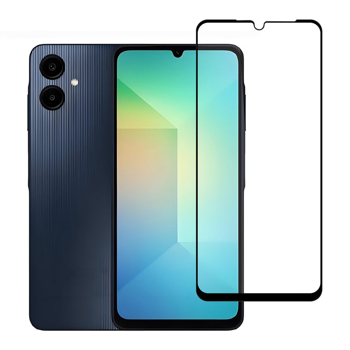 TUNIQ Samsung Galaxy A06 Screenprotector - 10D Full coverage Screenprotector - Zwarte Rand-Screenprotectors-Ilumina Benelux