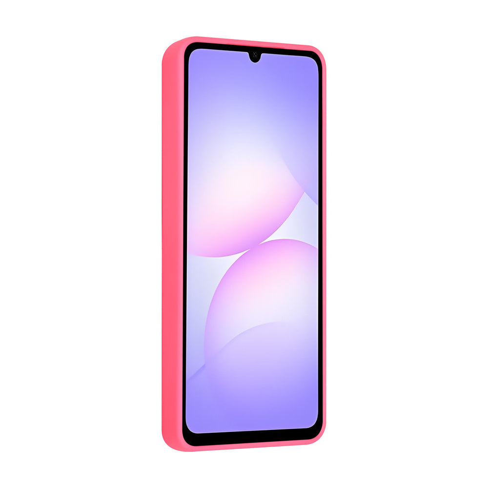 TUNIQ Samsung Galaxy A07 Backcover hoesje - Felroze-Hoesjes-Ilumina Benelux