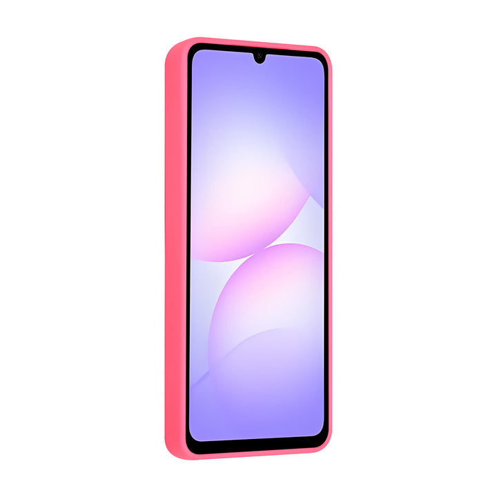 TUNIQ Samsung Galaxy A07 Backcover hoesje - Felroze-Hoesjes-Ilumina Benelux
