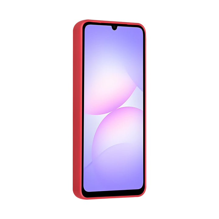 TUNIQ Samsung Galaxy A07 Backcover hoesje - Magsafe With Ring Stand - Hanger - Cherry Red-Hoesjes-Ilumina Benelux