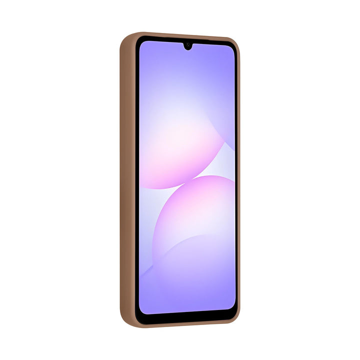 TUNIQ Samsung Galaxy A07 Backcover hoesje - Magsafe With Ring Stand - Hanger - Desert Brown-Hoesjes-Ilumina Benelux