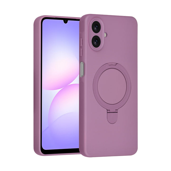 TUNIQ Samsung Galaxy A07 Backcover hoesje - Magsafe With Ring Stand - Hanger - Sunset Purple-Hoesjes-Ilumina Benelux