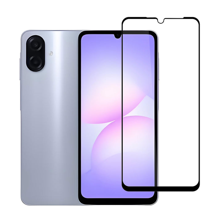 TUNIQ Samsung Galaxy A07 Screenprotector - 10D Full coverage Screenprotector - Zwarte Rand-Screenprotectors-Ilumina Benelux