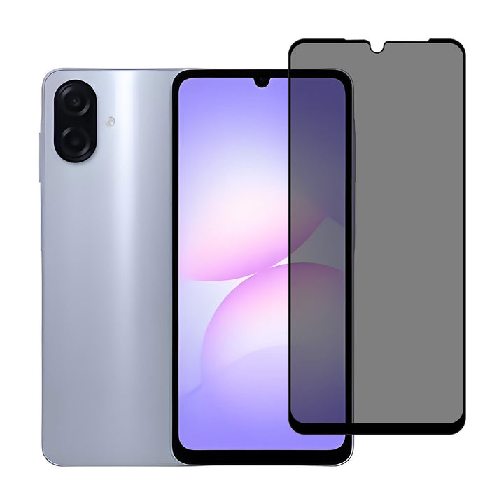 TUNIQ Samsung Galaxy A07 Screenprotector - Privacy Glass - Zwart-Screenprotectors-Ilumina Benelux