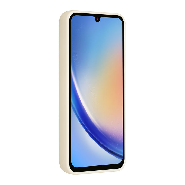 TUNIQ Samsung Galaxy A15 5G Backcover hoesje - Magsafe With Ring Stand - Hanger - Antique White-Hoesjes-Ilumina Benelux