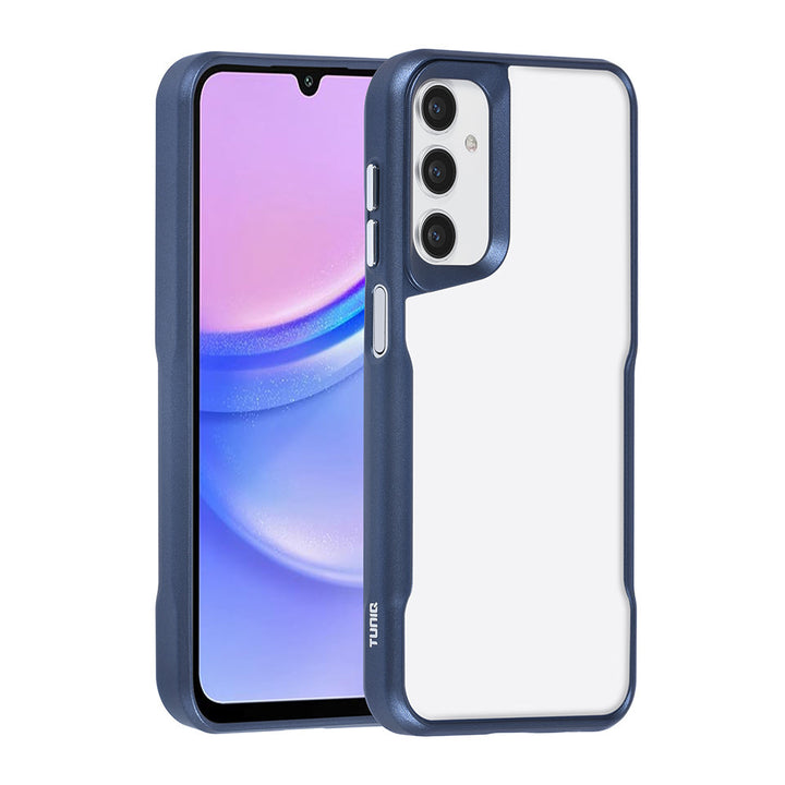 TUNIQ Samsung Galaxy A15 5G Backcover hoesje Silicone - DonkerBlauw-Hoesjes-Ilumina Benelux