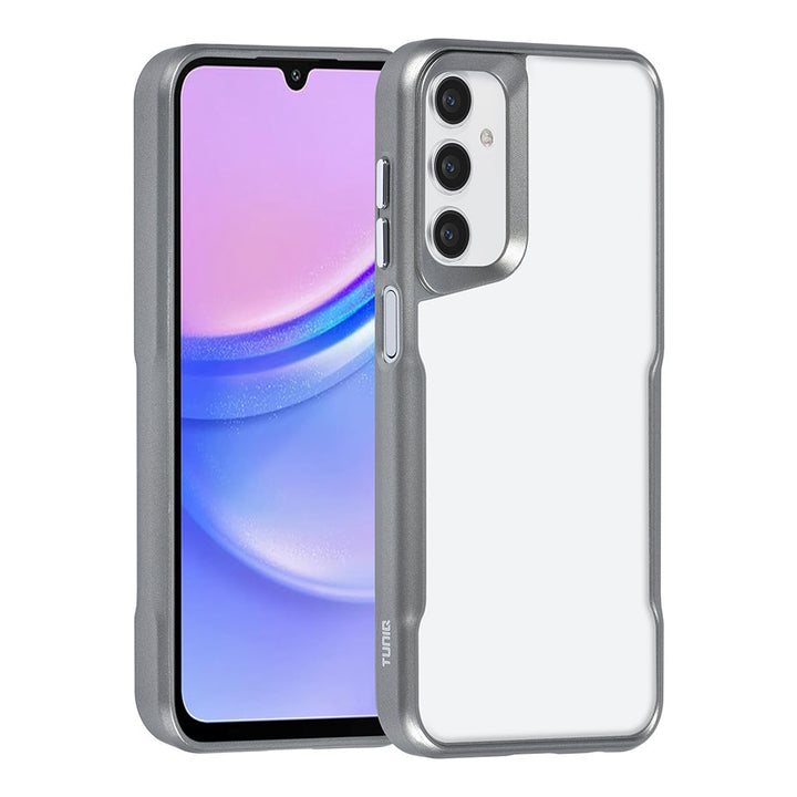 TUNIQ Samsung Galaxy A15 5G Backcover hoesje Silicone - Grijs-Hoesjes-Ilumina Benelux
