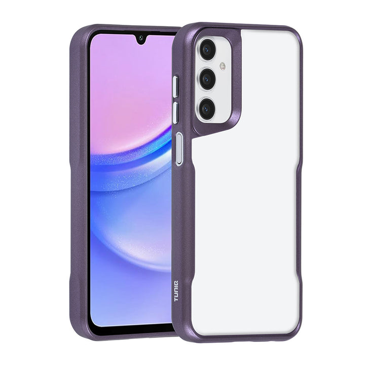TUNIQ Samsung Galaxy A15 5G Backcover hoesje Silicone - Paars-Hoesjes-Ilumina Benelux