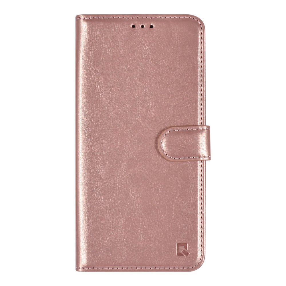 TUNIQ Samsung Galaxy A15 5G Book Case hoesje - Pasjeshouder voor 3 pasjes - Magneetsluiting - Hanger - Rose Gold-Hoesjes-Ilumina Benelux