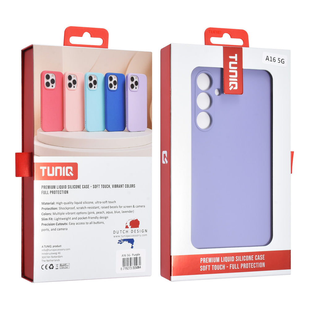 TUNIQ Samsung Galaxy A16 5G Backcover hoesje - Lila-Hoesjes-Ilumina Benelux