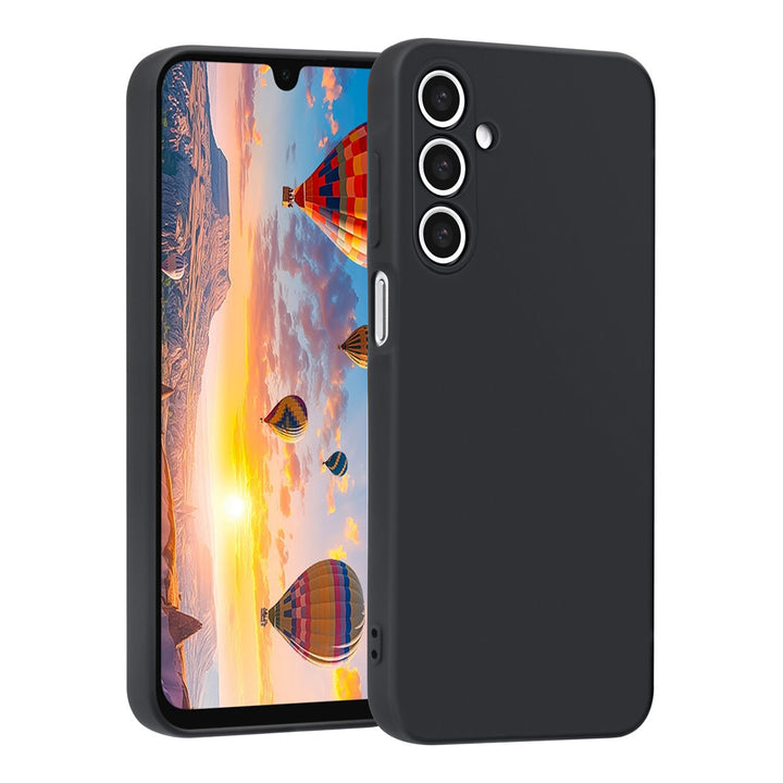 TUNIQ Samsung Galaxy A16 5G Backcover hoesje Silicone - Zwart-Hoesjes-Ilumina Benelux