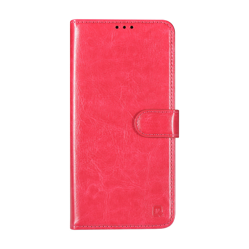 TUNIQ Samsung Galaxy A16 5G Book Case hoesje - Pasjeshouder voor 3 pasjes - Magneetsluiting - Hanger - Felroze-Hoesjes-Ilumina Benelux
