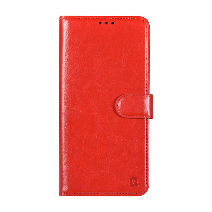 TUNIQ Samsung Galaxy A16 5G Book Case hoesje - Pasjeshouder voor 3 pasjes - Magneetsluiting - Hanger - Rood-Hoesjes-Ilumina Benelux