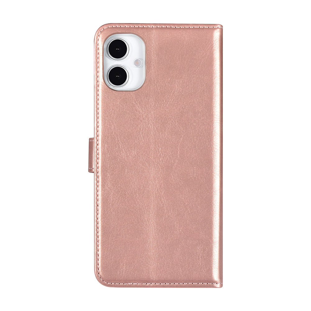 TUNIQ Samsung Galaxy A16 5G Book Case hoesje - Pasjeshouder voor 3 pasjes - Magneetsluiting - Hanger - Rose Gold-Hoesjes-Ilumina Benelux