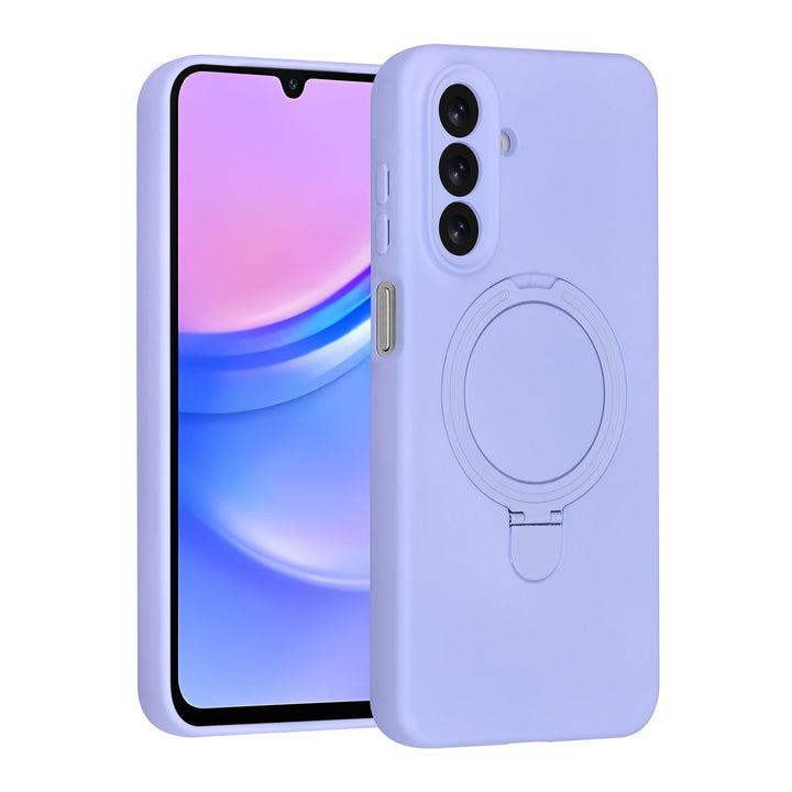 TUNIQ Samsung Galaxy A17 Backcover hoesje - Magsafe With Ring Stand - Hanger - Lila-Hoesjes-Ilumina Benelux