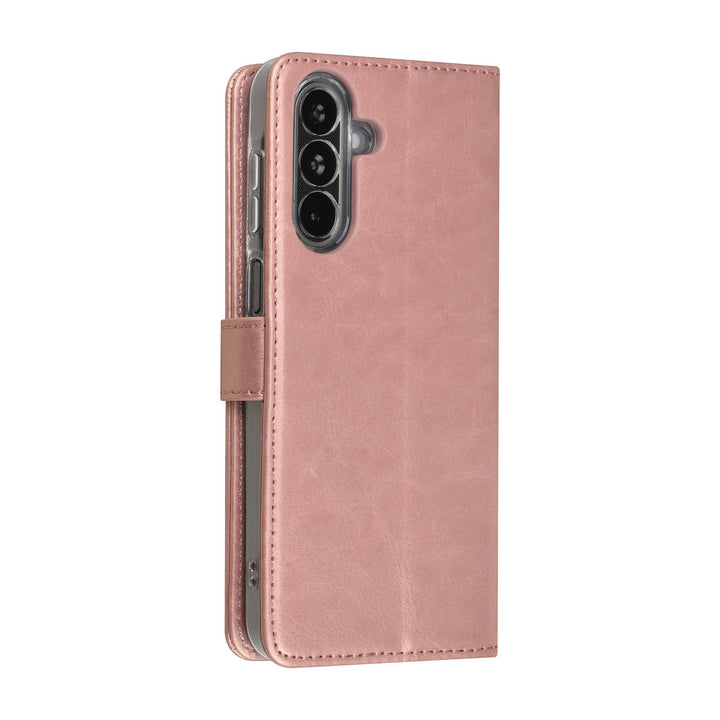 TUNIQ Samsung Galaxy A17 Book Case hoesje - Pasjeshouder voor 3 pasjes - Magneetsluiting - Hanger - Rose Gold-Hoesjes-Ilumina Benelux